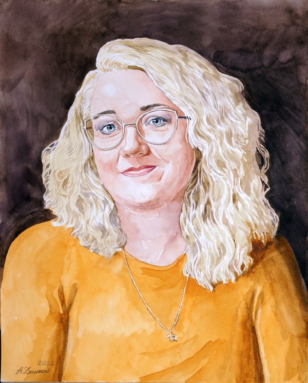 akwarelowy portret 3