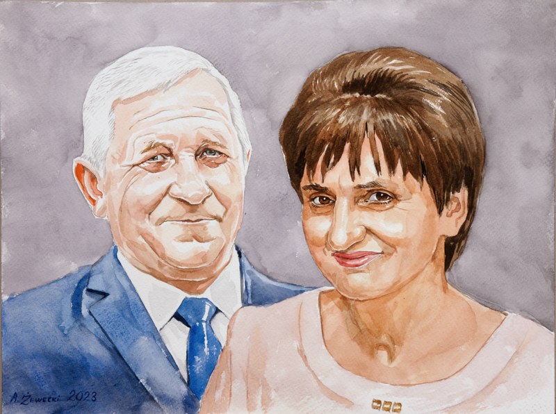 akwarelowy portret 4